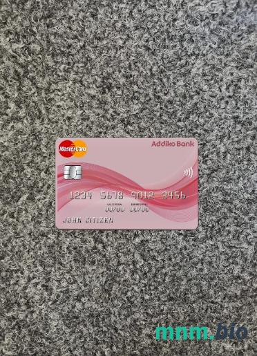 Austria  Addiko bank wygląd zdjęcia mastercard skan PSD + zdjęcie